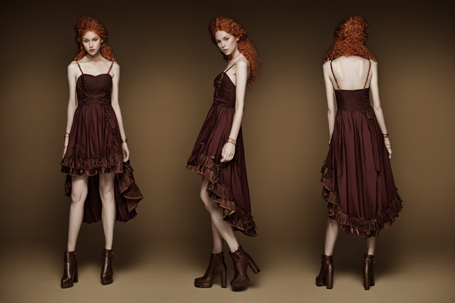 01331-3329700933-Multiple view, front view, side view, rear view, reference table, realistic style, character design, 1 girl, dress, red hair, hi.png